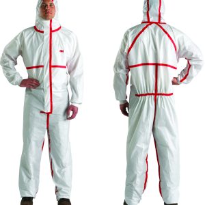 3M™ Disposable Chemical Protective Coverall 4565-BLK-L