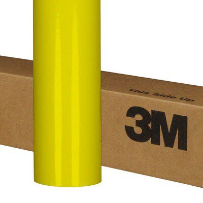 3M™ Scotchcal™ Translucent Graphic Film 3630-115, Light Lemon Yellow