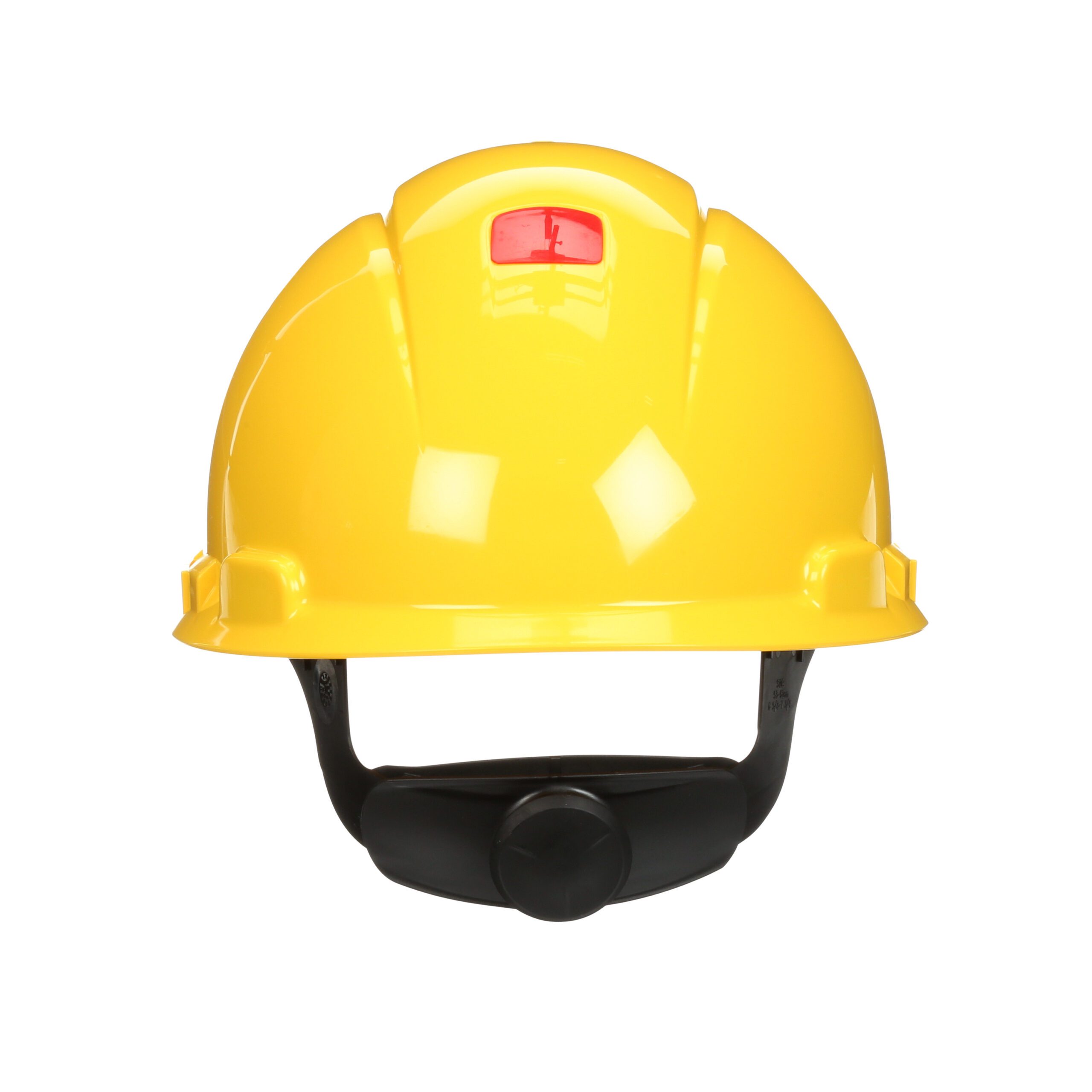 3M™ SecureFit™ Hard Hat H-702SFR-UV, Yellow, 4-Point Pressure Diffusion Ratchet Suspension, with UVicator