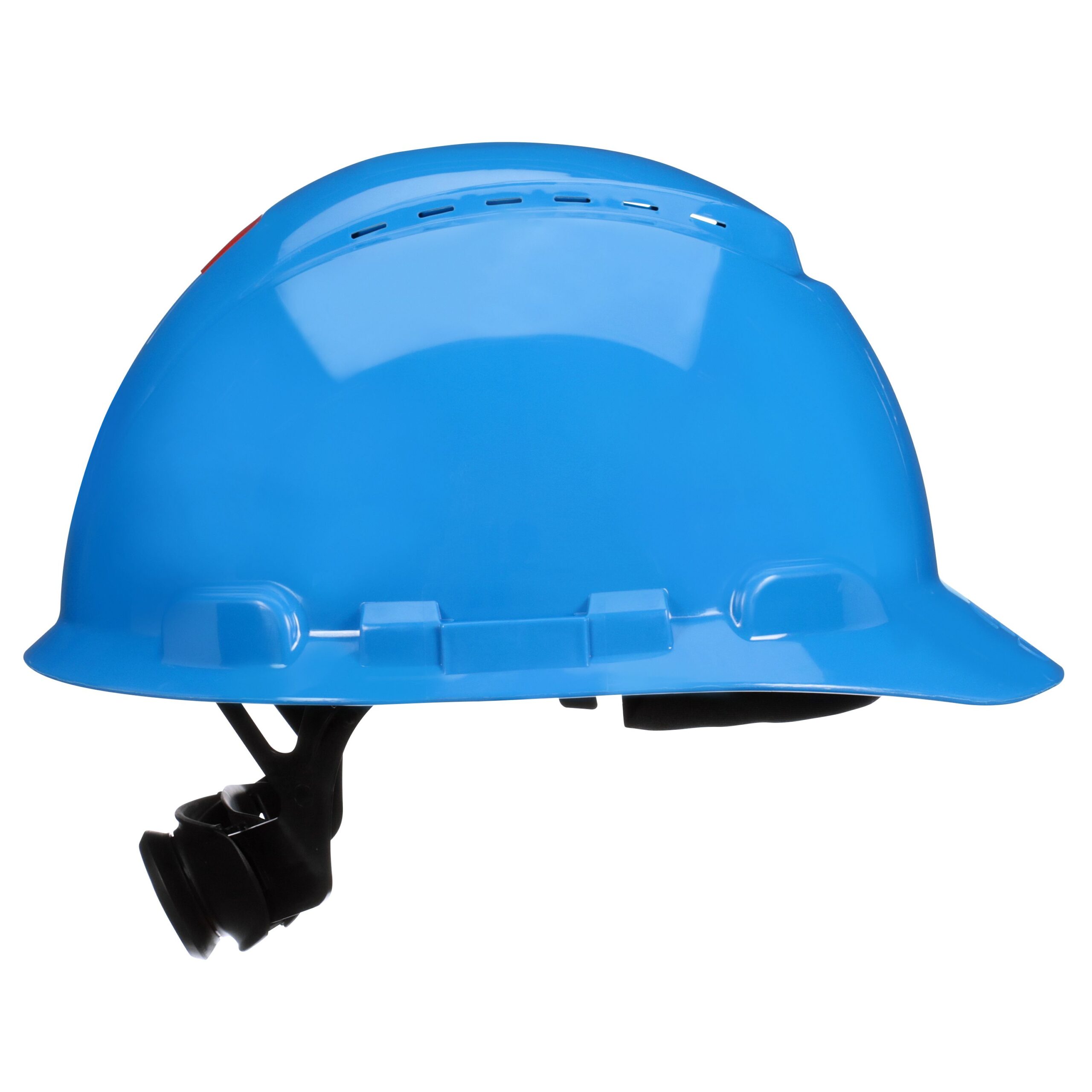 3M™ SecureFit™ Hard Hat H-703SFR-UV, Blue, 4-Point Pressure Diffusion Ratchet Suspension