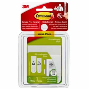 Command™ and Medium Picture Hanging Strips Value Pack, 17203-CFTES