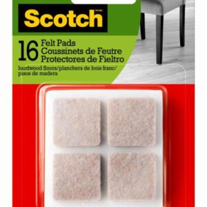 Scotch™ Felt Pads Square