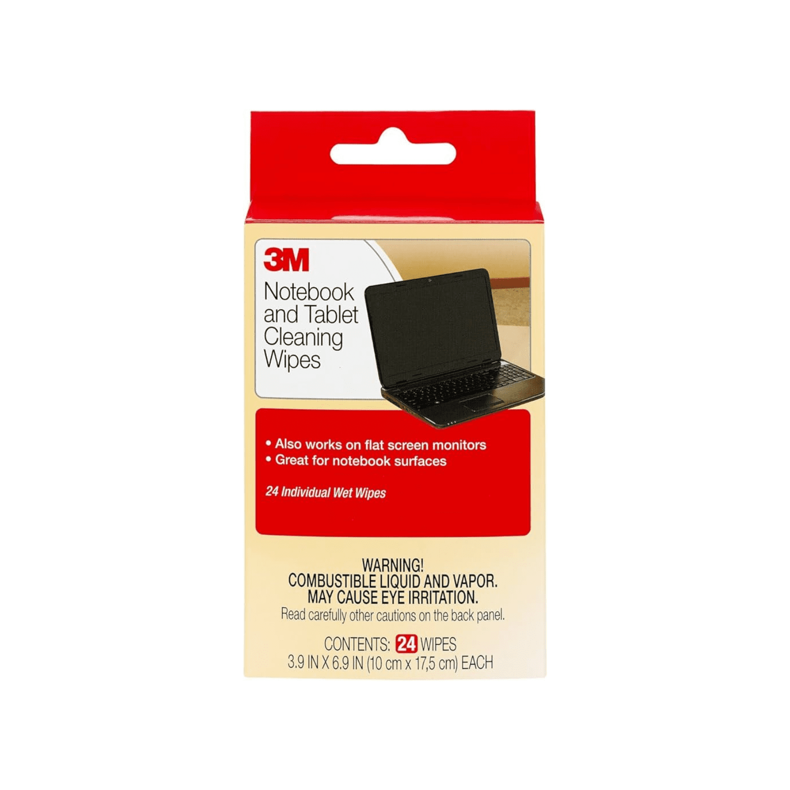 3M™ Notebook Screen Cleaning Wipes CL630