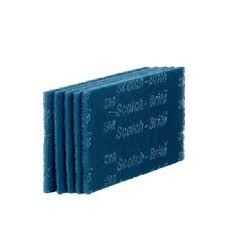 Scotch-Brite™ Mighty Blue Hand Pad, 6 in x 9 in